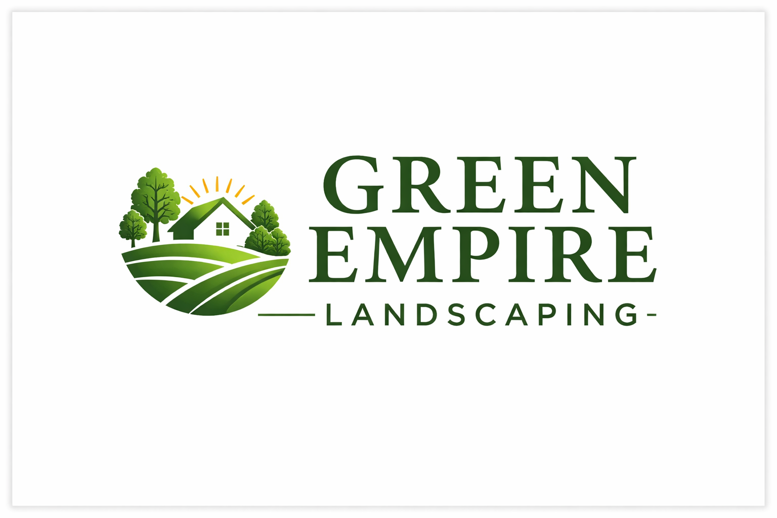 Green Empire Landscaping logo